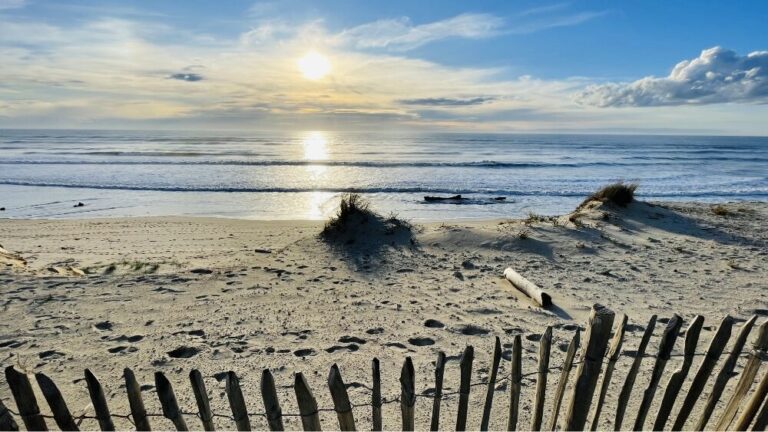 Les plage océanes à proximité du camping GCA près d'Hourtin