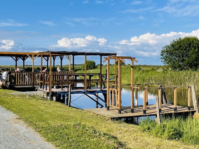 Village de pêcheurs à Saint-Vivien en Gironde